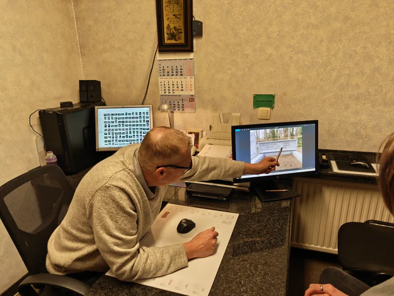 Persoonlijk gesprek met klant